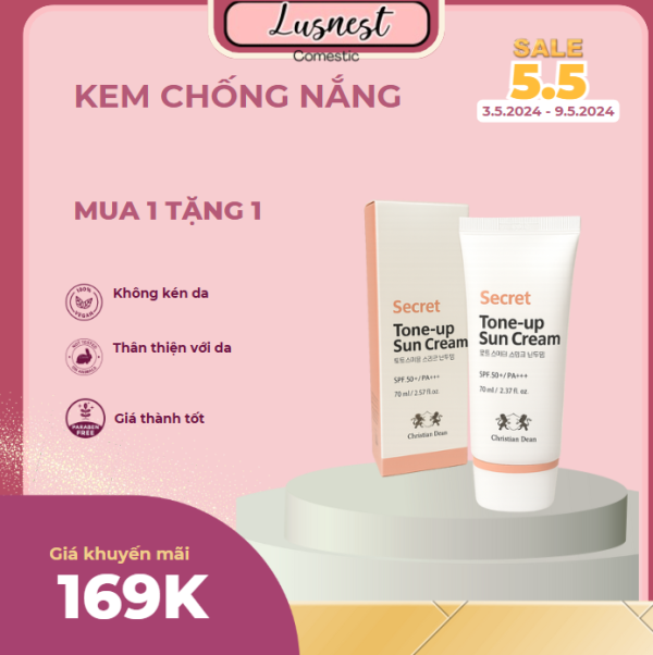 Kem Chống Nắng Secret