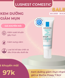 Kem dưỡng giảm mụn nhanh 8 giờ La Roche-Posay Effaclar Duo+ M 7.5ml