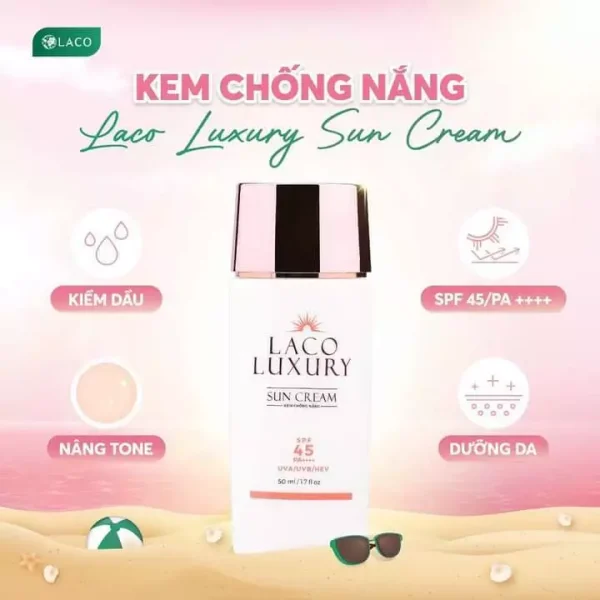 Kem Chống Nắng Laco Luxury - Hình ảnh 4