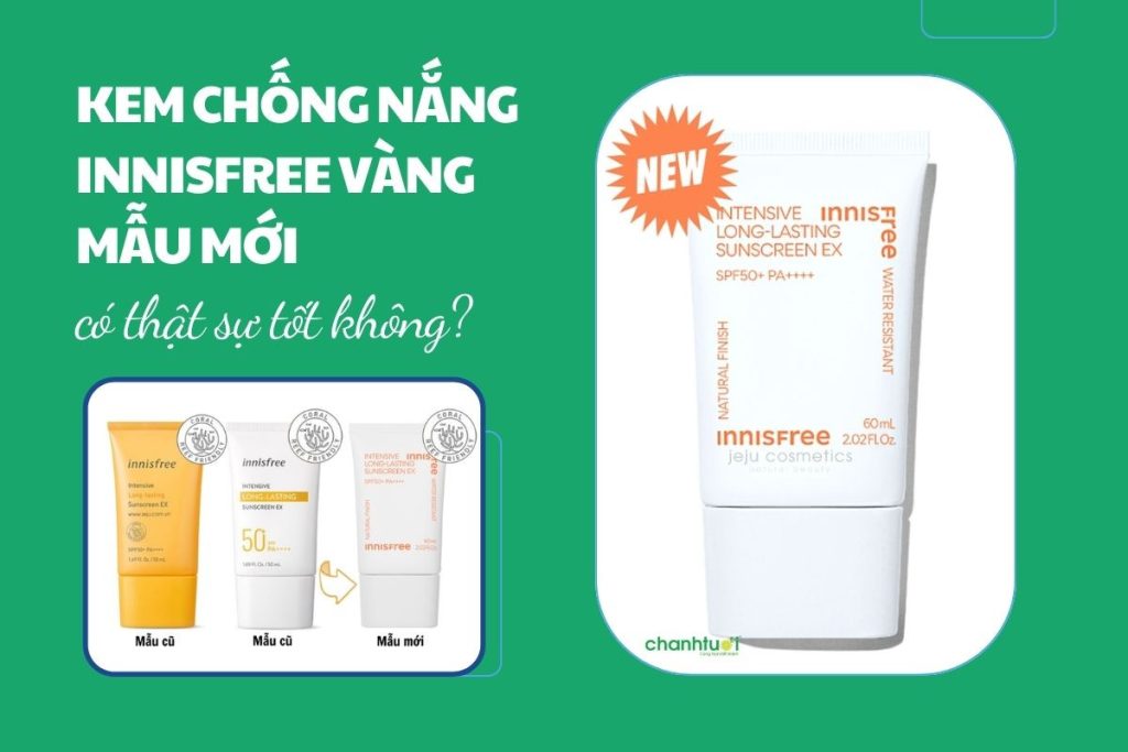 kem chống nắng innisfree vàng-lựa chọn giới trẻ